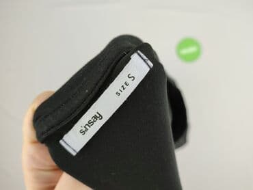 czarna sukienka z długim rękawem sinsay: Sinsay, Sukienka damska, rozmiar S — 4