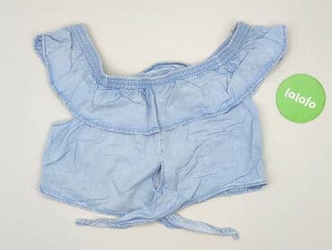 top z piórami mango: Bershka, Top damski, rozmiar L — 2