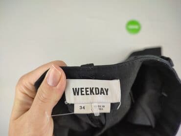 Kobiety: Weekday, Spodnie materiałowe damskie, rozmiar XS — 4