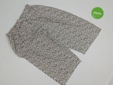 spodnie w krowie łaty: Material trousers for women, size 2XL — 2