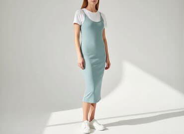 lidl sukienka z dzianiny: Bik Bok, Sukienka damska, rozmiar L — 1