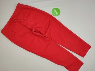 czerwone chinosy damskie: Esmara, Spodnie materiałowe damskie, rozmiar XL — 3