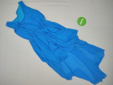 sukienki na wesele maxi chabrowa: Sukienka damska, rozmiar S — 3