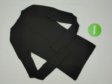 czarne body z długim rękawem h m: H&M, Women`s top, size XS — 4