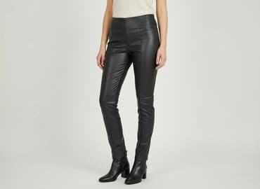 wegańskie buty zimowe: Top Secret, Spodnie materiałowe damskie, rozmiar XS — 7