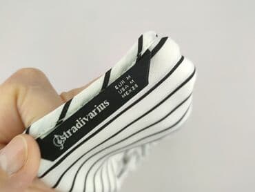 bluzki w paski mango: Stradivarius, Bluzka damska, rozmiar M — 4