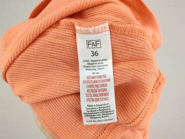 decathlon koszulka bawełniana: F&F, T-shirt damski, rozmiar S — 5