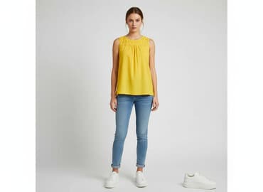 hm bluzki z krótkim rękawem: Esmara, Bluzka damska, rozmiar S — 7