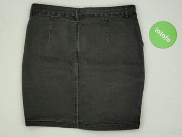 czarne spódnice midi z rozcięciem: Moodo, Spódnica damska, M — 3