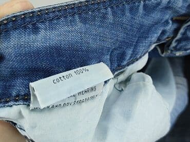 krotkie spodenki jeansowe: DENIM JEANS, Szorty dla mężczyzn, rozmiar L — 6