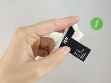 biała bluza damska hm: H&M, Bluzka damska, rozmiar L — 4