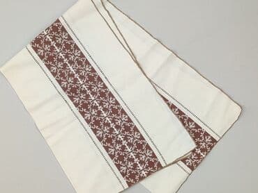 Dekoracje do domu: Obrus 63 x 103, kolor - Biały, stan - Idealny — 1