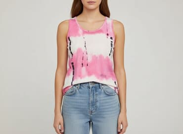 koszulki na ramiączkach damskie: T-shirt damski, rozmiar M — 1