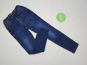 peacocks sweter: Spodnie jeansowe, DenimCo, 10 lat, 140, stan - Idealny — 2