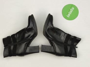 botki i sukienka: Botki damskie, rozmiar 40 — 2