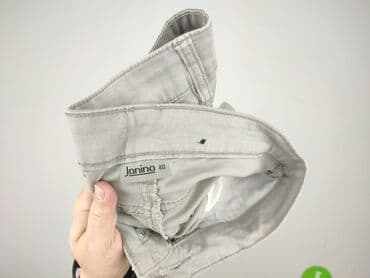 spodnie janina: Janina, Spodnie materiałowe damskie, M — 5