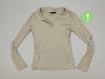 sweter z dekoltem v h m: KappAhl, Bluzka damska, XS — 2