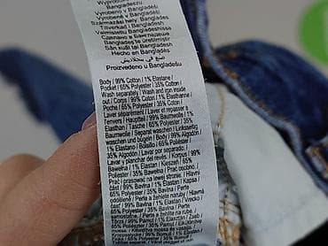 bluza z futrem: Spodnie jeansowe, F&F, 10 lat, 134/140, stan - Bardzo dobry — 5