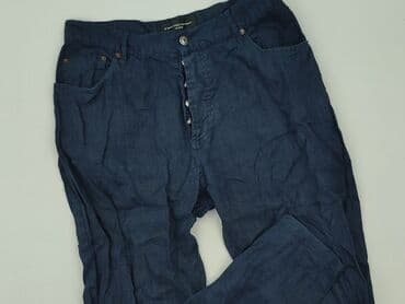 lniane spodnie oysho: French Connection, Spodnie dla mężczyzn, rozmiar L — 1