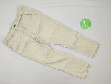 beżowe buty na koturnie ccc: Tu, Spodnie materiałowe damskie, rozmiar L — 2