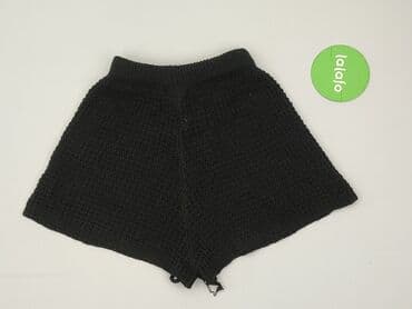 krótkie czarne spodenki materiałowe: Boohoo, Szorty damskie, rozmiar S — 3