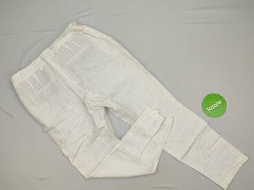 spodnie z lampasami zara: Zara, Spodnie materiałowe damskie, rozmiar M — 3