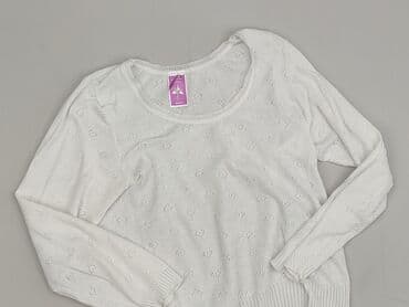 White, Women`s sweater, size M