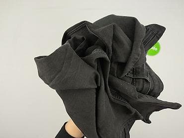 czarne jeansy pull: H&M, Jeansy damskie, rozmiar L — 4