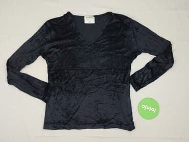 bluzki welurowa z krótkim rękawem: H&M, Bluzka damska, rozmiar M — 3