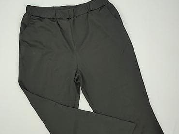straight leg: Spodnie materiałowe damskie, rozmiar XL — 1