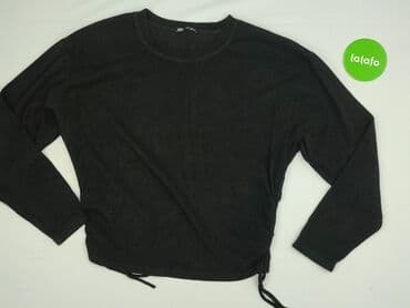 czarna bluzka koronkowa zara: Zara, Bluzka damska, rozmiar L — 2