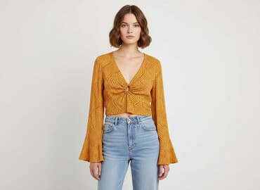 reserved bluzki z wiskozy: Reserved, Top damski, rozmiar XS — 1