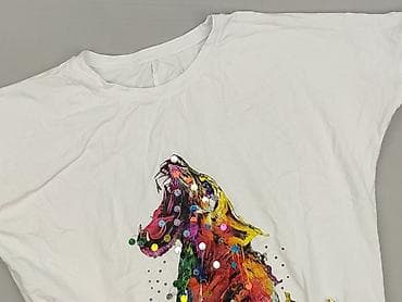 oversize basic t shirt: Bluzka damska, rozmiar 5XL — 1