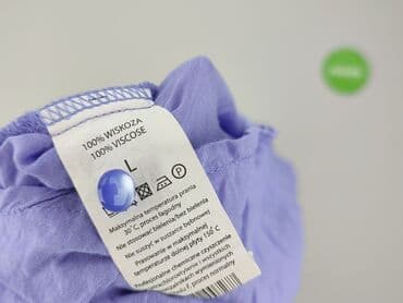 lawendowa bluzki damskie: Bluzka damska, rozmiar L — 5