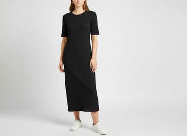sukienka h m czerwona: H&M Basic, Sukienka damska, rozmiar S — 6