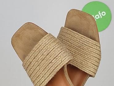 born2be biale buty: Klapki damskie, rozmiar 39 — 6
