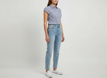 koszula w paski damska h m: H&M, Koszula damska, rozmiar S — 8