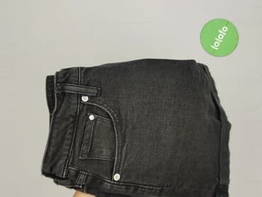 spodenki czarne krótkie: H&M, Szorty damskie, rozmiar S — 6