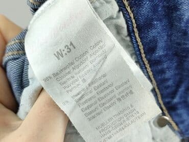 woskowane legginsy z wysokim stanem zara: Jeans for women, size L (EU 40) — 4