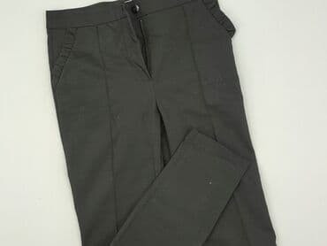 zara woskowane spodnie: Material trousers for women, size M (EU 38) — 1