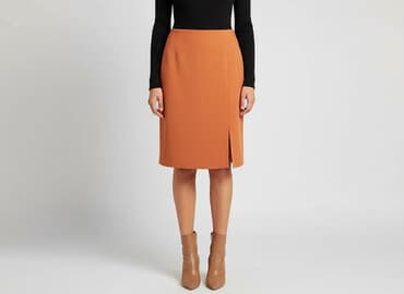 pomarańczowa spódnice ołówkowe: Sonia Rykiel, Spódnica damska, rozmiar 2XL — 6