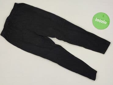 czarne spodnie z wysokim stanem stradivarius: Leggings for kids, 8 years, 128, condition - Very good — 5