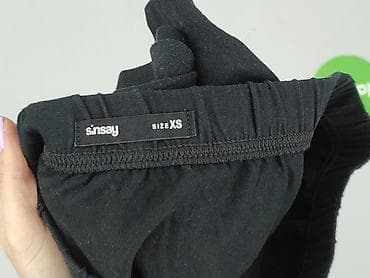 spodnice czarne: Sinsay, Spódnica damska, rozmiar XS — 4