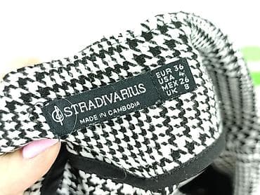 patchwork: Stradivarius, Spodnie materiałowe damskie, rozmiar S — 4