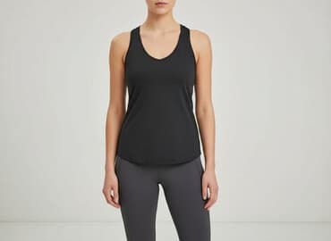 bluzka z dlugim rekawem czarna: T-shirt damski, rozmiar S — 5