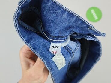 spódniczka dżinsowe z wysokim stanem: Spódnica damska, rozmiar S — 5