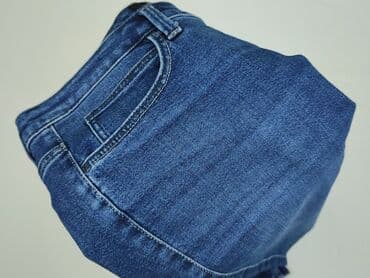 legginsy z wysokim stanem modelujące: Jeansy damskie, M — 8