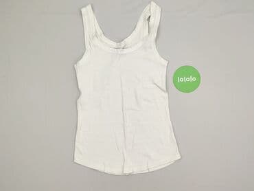 hm bluzki z krótkim rękawem: H&M L.O.G.G., Top damski, rozmiar XS — 2