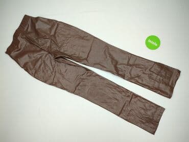 koszula damska z eko skóry: NLY Trend, Material trousers for women, size XS — 4