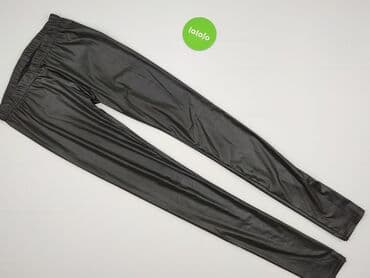 legginsy damskie woskowane: Legginsy Ze skóry ekologicznej damskie, rozmiar S — 4